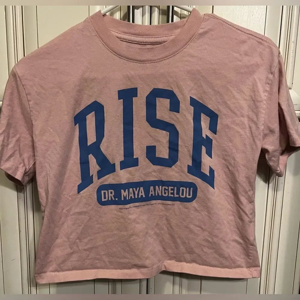 Gap teen Maya angelo “ RISE” cropped top size 8